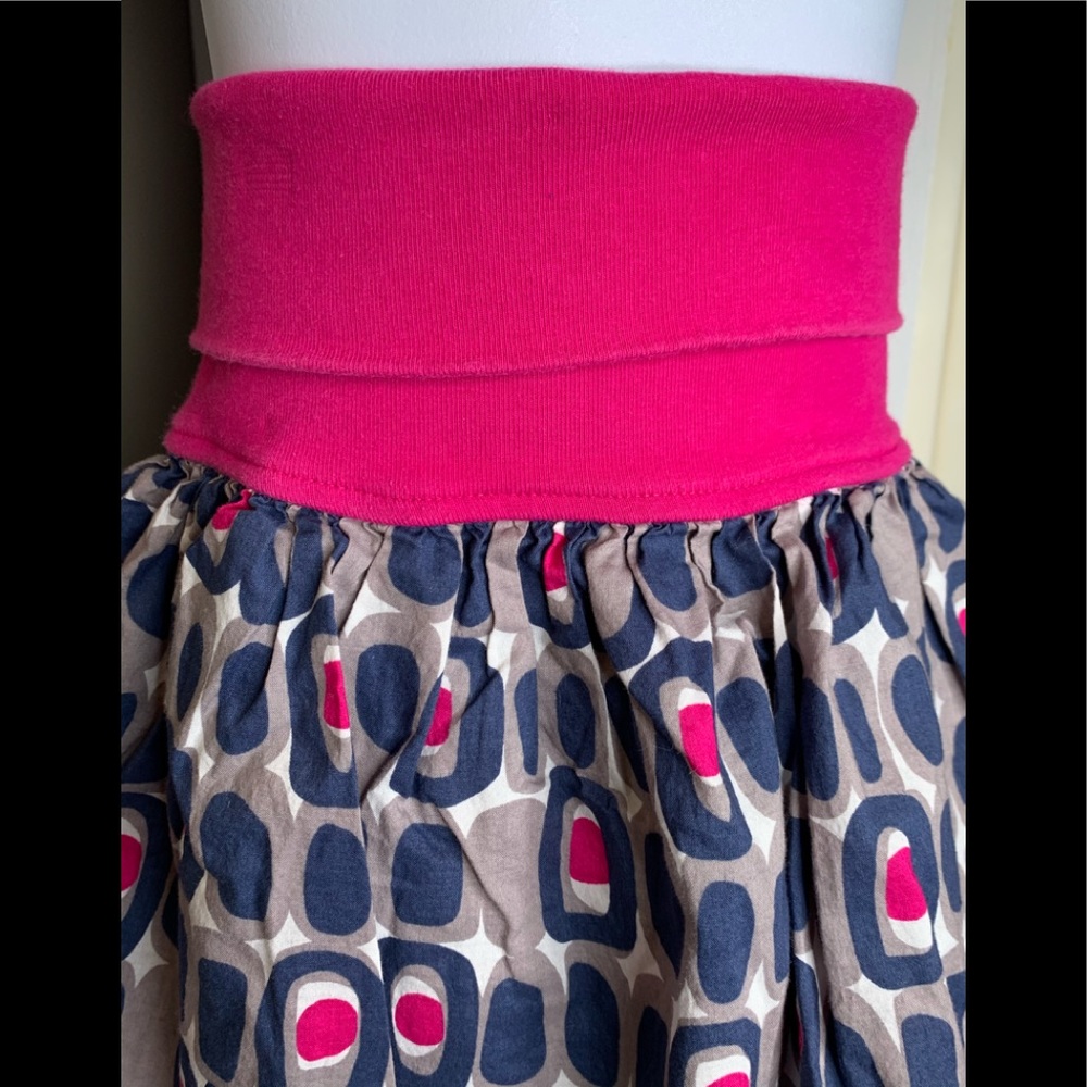 Mini Boden Bubble Skirt Gray, Blue & Pink 11-12y - Picture 2 of 5